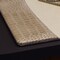 Dacasso Protacini Breeze Beige Italian Patent Leather 34 x 20 Side-Rail Desk Pad P6301 - alternate 4